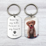Personalized Dog Keychain Pet Picture Keyring Keepsake Forever