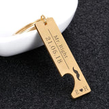 Love Couples Keychains Women's Car Keys Rings