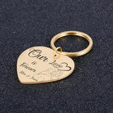 Personalized Name Keychains Couple Love Anniversary Gift for Boyfriend