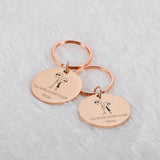 Creative Couple Keychain Coolest Couple Keyring Women Girl Key Chain