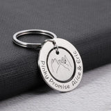 Bestie Keychain Stainless Steel Keyring Gift For jewelry