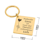 Funny Teacher Key Chain Personalized Gift Name Keychain Keyring