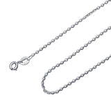 18 inch Sterling Silver Chain Necklace for Pendant Charms Cage Locket