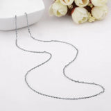 18 inch Sterling Silver Chain Necklace for Pendant Charms Cage Locket