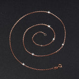 18 inch Sterling Silver Chain Necklace for Pendant Charms Cage Locket