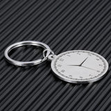 Memorial Keychain For The Deceased Clock Keyring Gift
