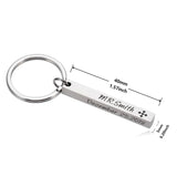 Personalized Funny Key Chain Women Men Couple Key Ring Love Gift Keychain