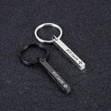 Personalized Funny Key Chain Women Men Couple Key Ring Love Gift Keychain