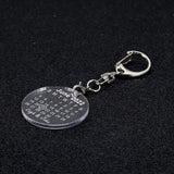 Acrylic Calendar Keychain Couple Gift - Personalized Keychain