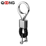 Horseshoe Buckle Car Remote Key Chain Waist Hanging Woven Keychain Pendant Gift