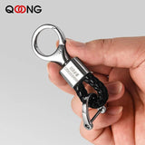 Horseshoe Buckle Car Remote Key Chain Waist Hanging Woven Keychain Pendant Gift