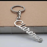 Women's Stainless Steel Letter Key Chain Ring - Birthday Gift