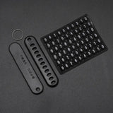 Digital Number 5pcs Key Chain DIY Pendant Ornament Accessories Small Gift