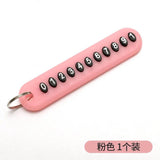 Digital Number 5pcs Key Chain DIY Pendant Ornament Accessories Small Gift