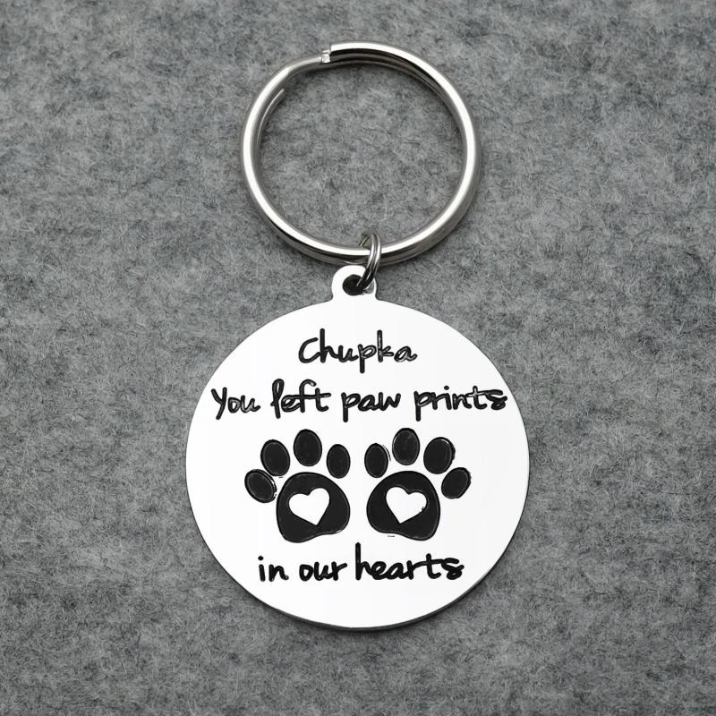 Dog Urn Keychain Ashes Key Chain Dog Ashes Jewelry Pet Loss Key Ring