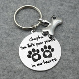 Dog Urn Keychain Ashes Key Chain Dog Ashes Jewelry Pet Loss Key Ring