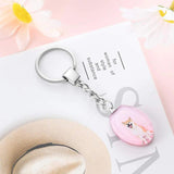 Personalized Photo Keychain Metal Rings Holder Gift