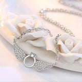 925 Silver Angel Wings Pendant Necklace