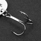 Fishhook Name Couple Keychain Engraved Letter Key Chain Personalized Key Ring
