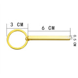 Engraved Text Keyring Scannable Song Code Keychain