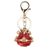 Chinese Style Carp Key Ring Stylish for Handbag