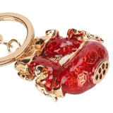 Chinese Style Carp Key Ring Stylish for Handbag
