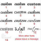 Personalized Name Letter Keyring Stainless Steel Key Chain Customization
