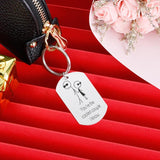 Creativity Couple Keychain Coolest Couple Keyring Women Girl Couple Key Chain