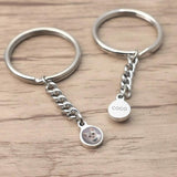 Custom Dog Keychain Portrait Personalized Pet Photo Keychain