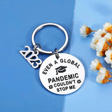Funny Graduation Keychain Gift for Daughter Son - Inspirational Grad Season Keyr