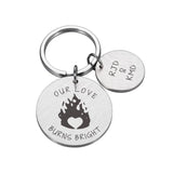 Anniversary Date Keychain - Surprise Gift for Boyfriend Girlfriend