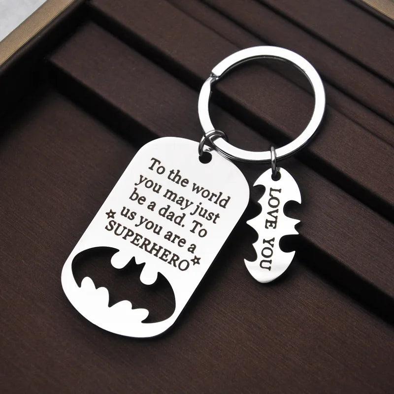 Custom Name Keychain Engraved Anti-Lost Keyring