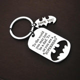 Custom Name Keychain Engraved Anti-Lost Keyring