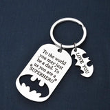 Custom Name Keychain Engraved Anti-Lost Keyring