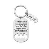 Custom Name Keychain Engraved Anti-Lost Keyring