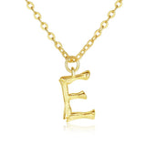 CZ Jewelry 925 Silver Necklace Girl Initial Letter