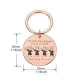 Graduation Student Name Engraved Keychains Keepsake