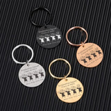 Graduation Student Name Engraved Keychains Keepsake