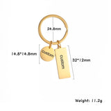 Personalized Lemegeton Keychain for Men