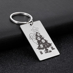 Personalized Family Member Name Gift Keychain