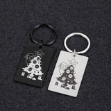 Personalized Family Member Name Gift Keychain
