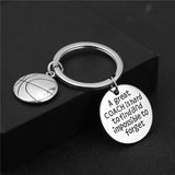 Team Mom Gift, Basketball Baseball Charm Keyring, Sports Lover Key Holder