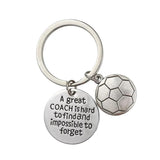 Team Mom Gift, Basketball Baseball Charm Keyring, Sports Lover Key Holder