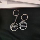 Custom Family Tree Keychain w/ Up to 6 Names