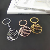 Custom Family Tree Keychain w/ Up to 6 Names