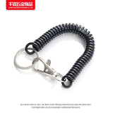 Plastic Spring Rope Keychain Figure Pendant Bag Decoration Ornaments