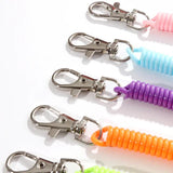 Plastic Spring Rope Keychain Figure Pendant Bag Decoration Ornaments