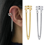 Tassel Ear Cuff Multilayer No Piercing Clip Earrings for Women