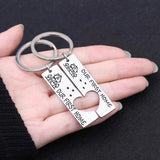 Personalized Stainless Steel Keychains Our First Home Couple Accessory
