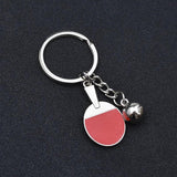 Table Tennis Souvenir Keychain with Engraving
